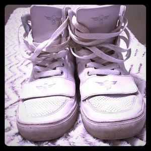 Men’s size 11 white Creative Recreation high tops